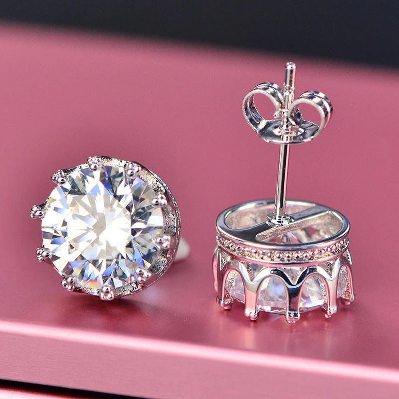 Crown Stud Earrings — Twinkles For You