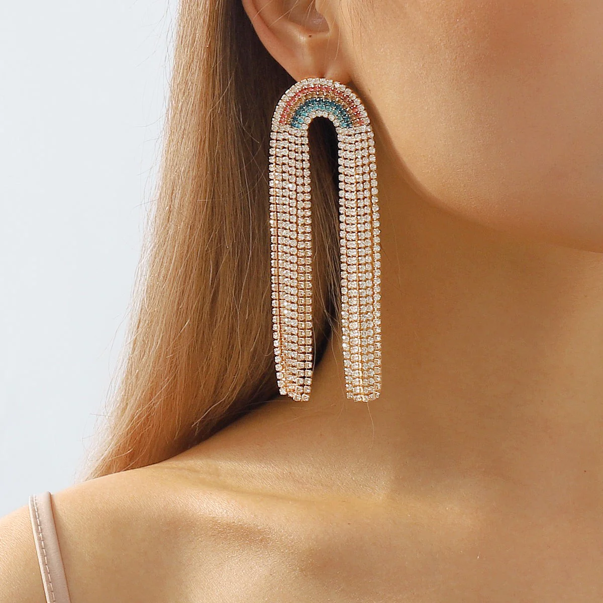 Personalized creative rainbow tassel  earrings — Twinkles For You